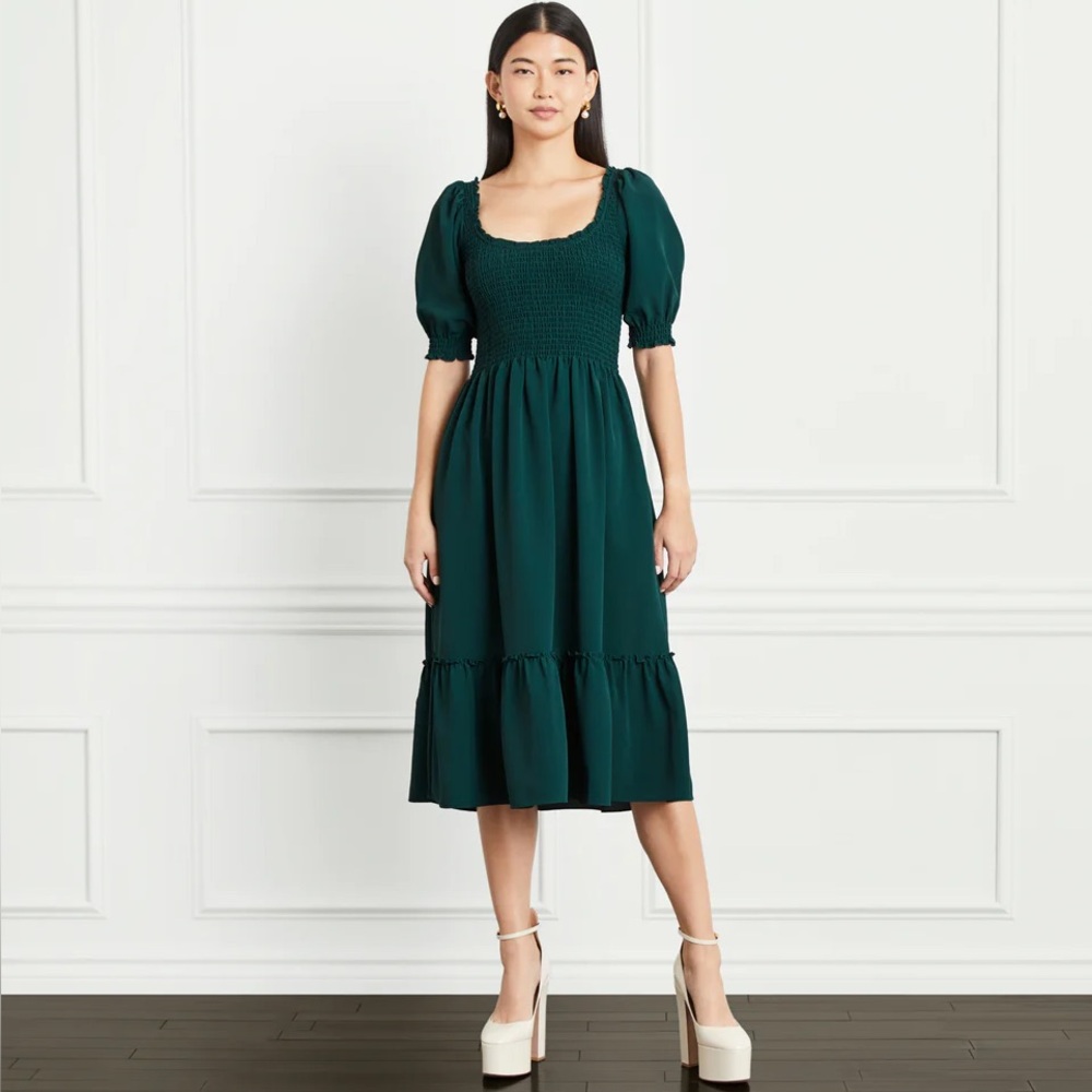 Hill House Home Louisa Nap dress green size Large!